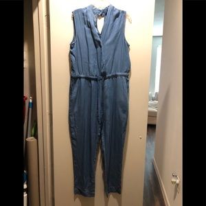 Chambray jumpsuit